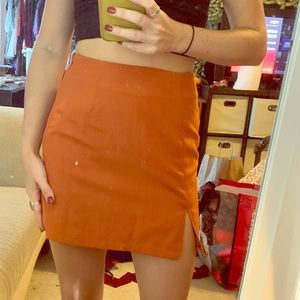 Forever 21 Orange Skirt 🧡